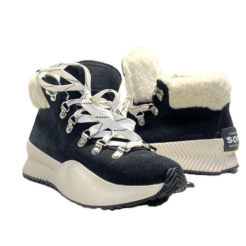 SOREL Out N About III Conquest Waterproof Boots Black Women's Size 6